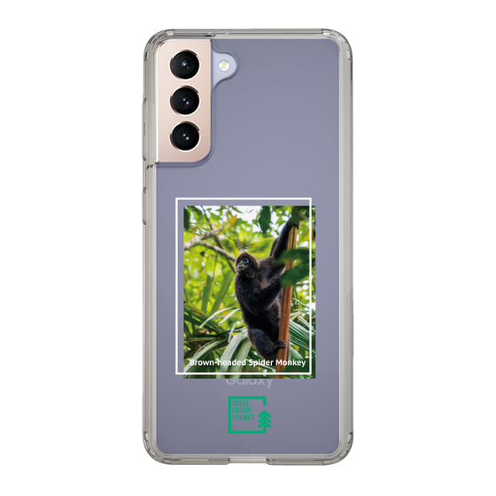 Slim Protection Case［ Green Future Project - Brown-headed Spider Monkey ］