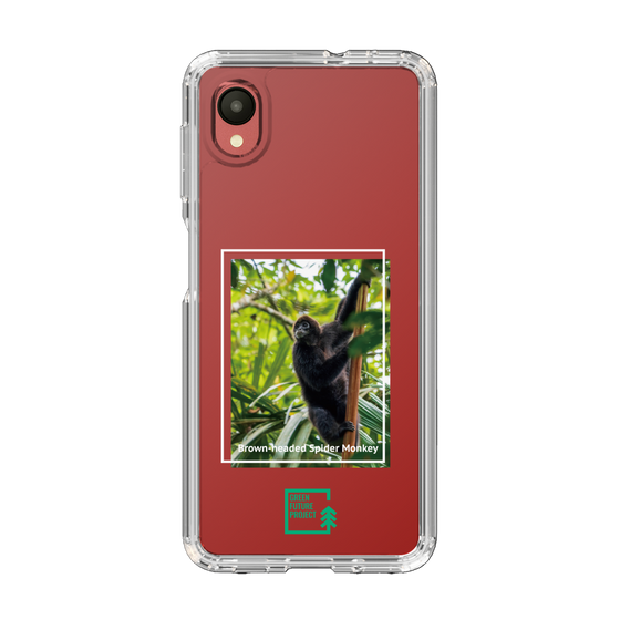 Slim Protection Case［ Green Future Project - Brown-headed Spider Monkey ］