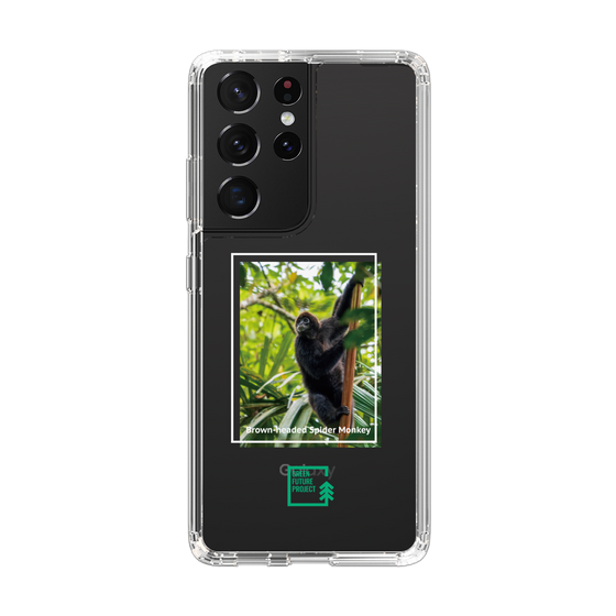 Slim Protection Case［ Green Future Project - Brown-headed Spider Monkey ］