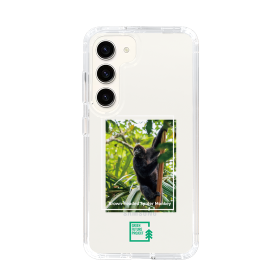 Slim Protection Case［ Green Future Project - Brown-headed Spider Monkey ］
