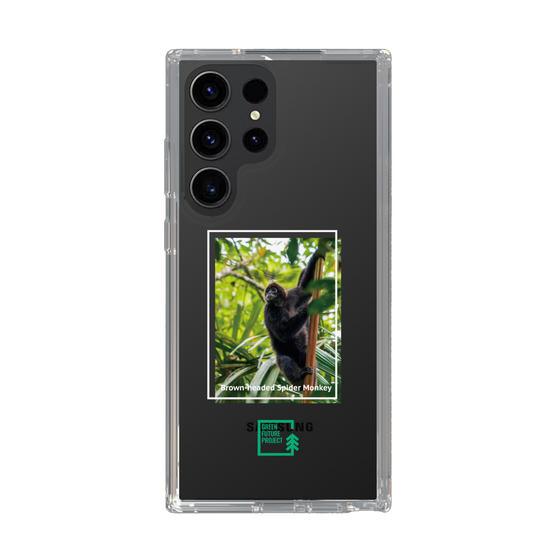 Slim Protection Case［ Green Future Project - Brown-headed Spider Monkey ］