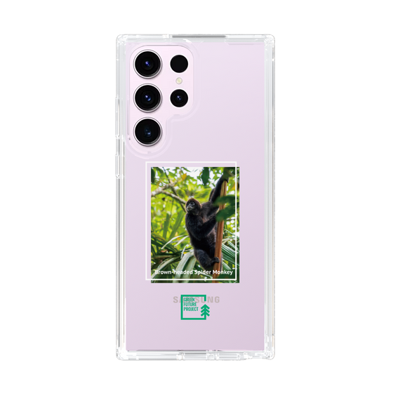 Slim Protection Case［ Green Future Project - Brown-headed Spider Monkey ］
