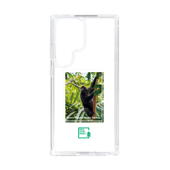 Slim Protection Case［ Green Future Project - Brown-headed Spider Monkey ］