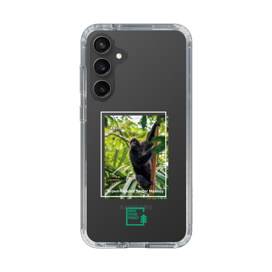 Slim Protection Case［ Green Future Project - Brown-headed Spider Monkey ］