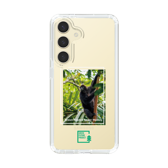 Slim Protection Case［ Green Future Project - Brown-headed Spider Monkey ］