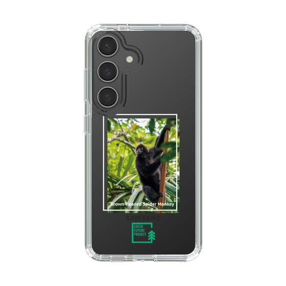 Slim Protection Case［ Green Future Project - Brown-headed Spider Monkey ］