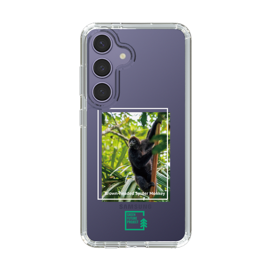 Slim Protection Case［ Green Future Project - Brown-headed Spider Monkey ］