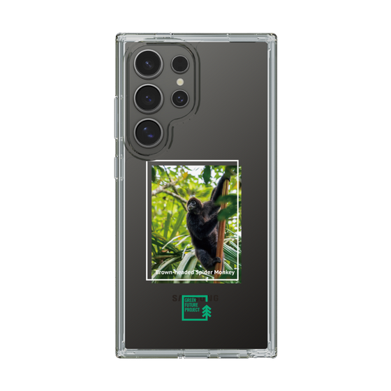 Slim Protection Case［ Green Future Project - Brown-headed Spider Monkey ］
