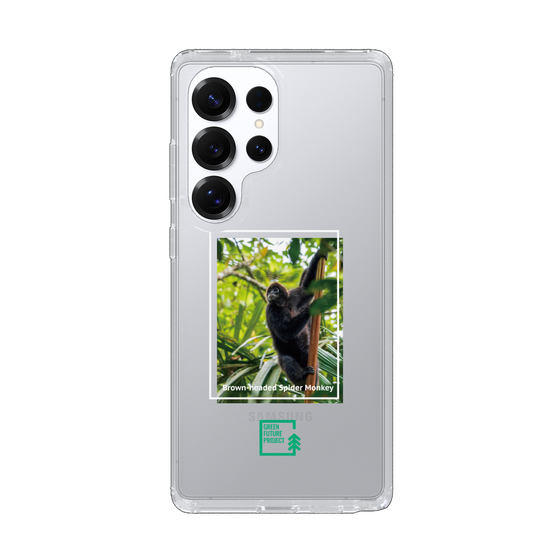 Slim Protection Case［ Green Future Project - Brown-headed Spider Monkey ］