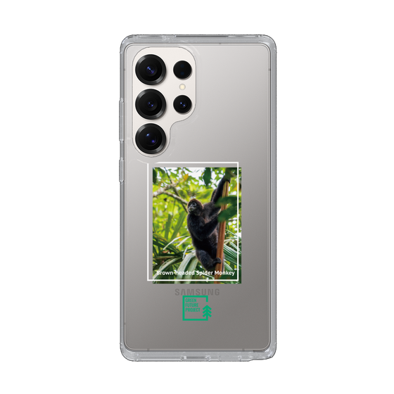 Slim Protection Case［ Green Future Project - Brown-headed Spider Monkey ］
