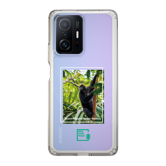 Slim Protection Case［ Green Future Project - Brown-headed Spider Monkey ］