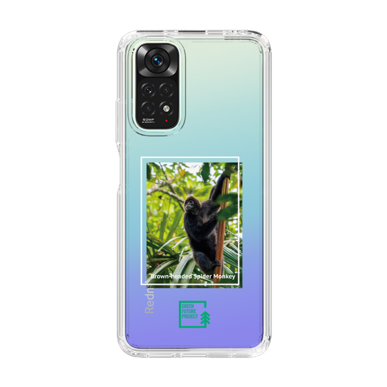 Slim Protection Case［ Green Future Project - Brown-headed Spider Monkey ］