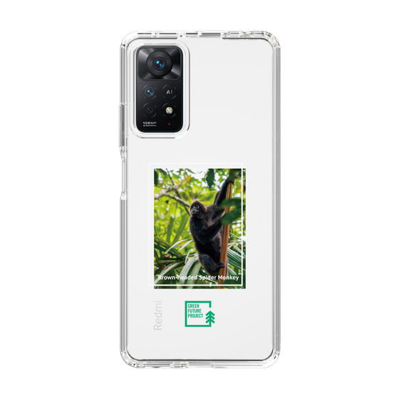 Slim Protection Case［ Green Future Project - Brown-headed Spider Monkey ］