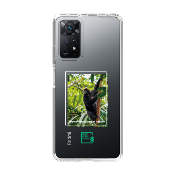 Slim Protection Case［ Green Future Project - Brown-headed Spider Monkey ］