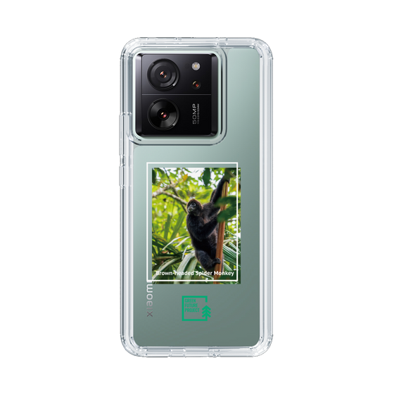 Slim Protection Case［ Green Future Project - Brown-headed Spider Monkey ］