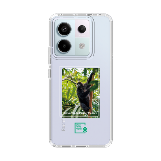 Slim Protection Case［ Green Future Project - Brown-headed Spider Monkey ］