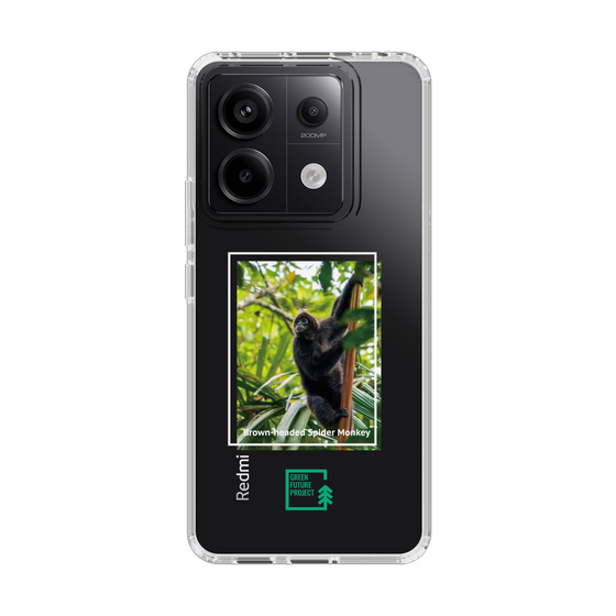 Slim Protection Case［ Green Future Project - Brown-headed Spider Monkey ］