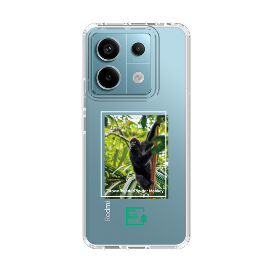 Slim Protection Case［ Green Future Project - Brown-headed Spider Monkey ］