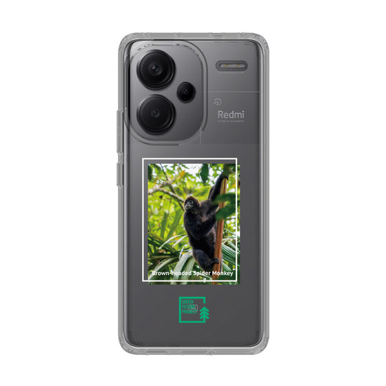 Slim Protection Case［ Green Future Project - Brown-headed Spider Monkey ］