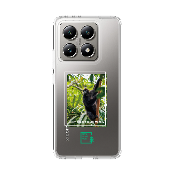Slim Protection Case［ Green Future Project - Brown-headed Spider Monkey ］