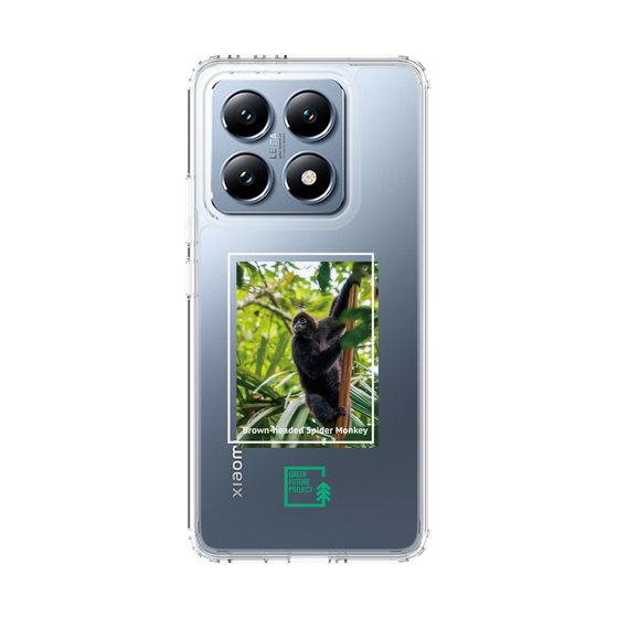 Slim Protection Case［ Green Future Project - Brown-headed Spider Monkey ］