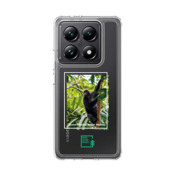 Slim Protection Case［ Green Future Project - Brown-headed Spider Monkey ］