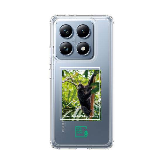 Slim Protection Case［ Green Future Project - Brown-headed Spider Monkey ］