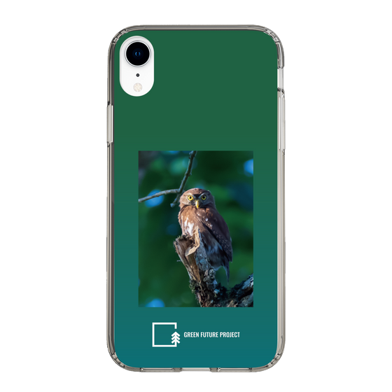 Slim Protection Case［ Green Future Project - Ferruginous Pygmy Owl ］