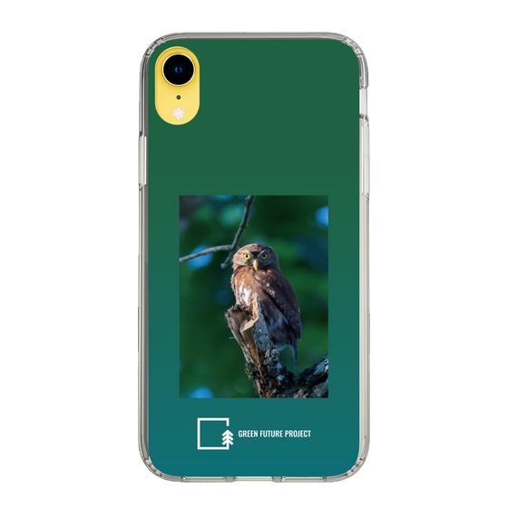 Slim Protection Case［ Green Future Project - Ferruginous Pygmy Owl ］