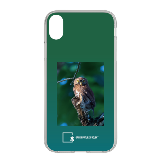 Slim Protection Case［ Green Future Project - Ferruginous Pygmy Owl ］