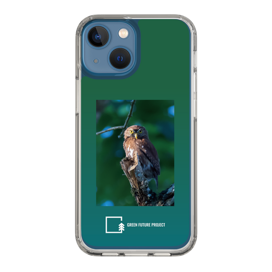Slim Protection Case［ Green Future Project - Ferruginous Pygmy Owl ］