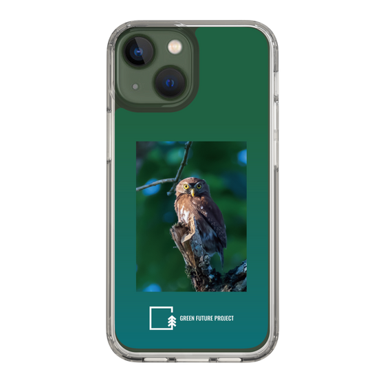 Slim Protection Case［ Green Future Project - Ferruginous Pygmy Owl ］