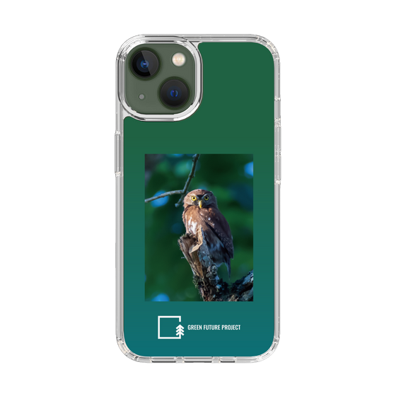 Slim Protection Case［ Green Future Project - Ferruginous Pygmy Owl ］