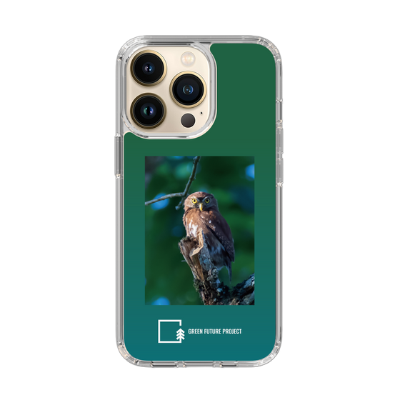 Slim Protection Case［ Green Future Project - Ferruginous Pygmy Owl ］