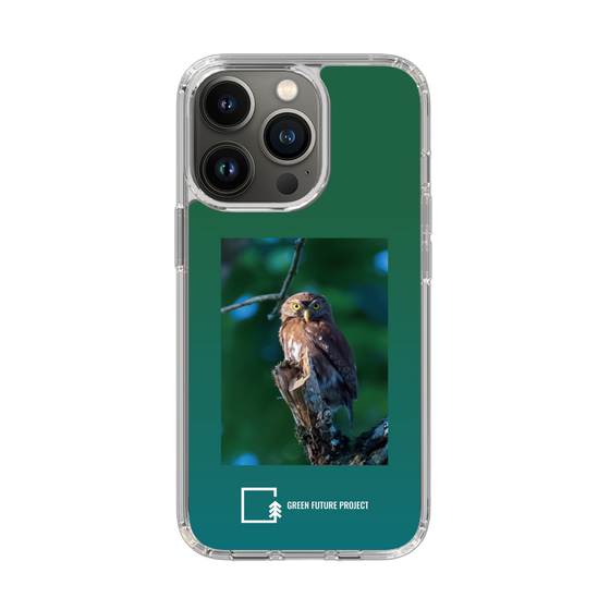 Slim Protection Case［ Green Future Project - Ferruginous Pygmy Owl ］