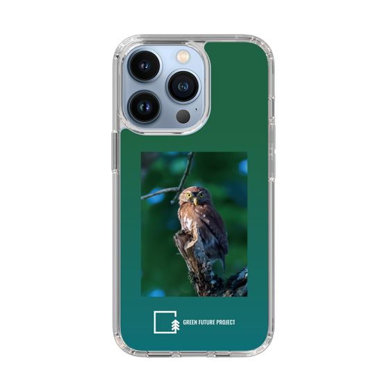 Slim Protection Case［ Green Future Project - Ferruginous Pygmy Owl ］