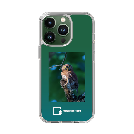 Slim Protection Case［ Green Future Project - Ferruginous Pygmy Owl ］