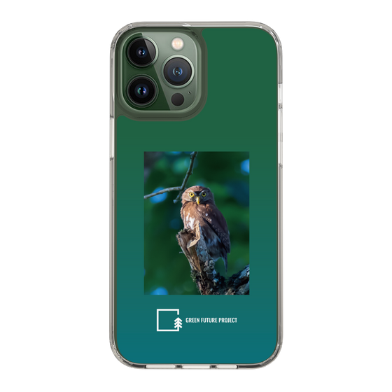 Slim Protection Case［ Green Future Project - Ferruginous Pygmy Owl ］