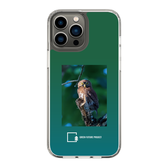 Slim Protection Case［ Green Future Project - Ferruginous Pygmy Owl ］