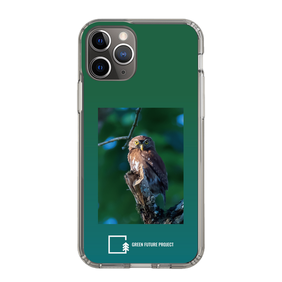 Slim Protection Case［ Green Future Project - Ferruginous Pygmy Owl ］