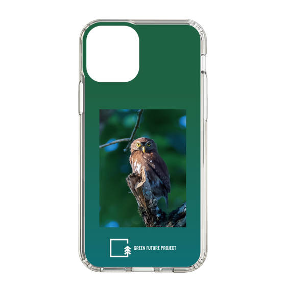 Slim Protection Case［ Green Future Project - Ferruginous Pygmy Owl ］