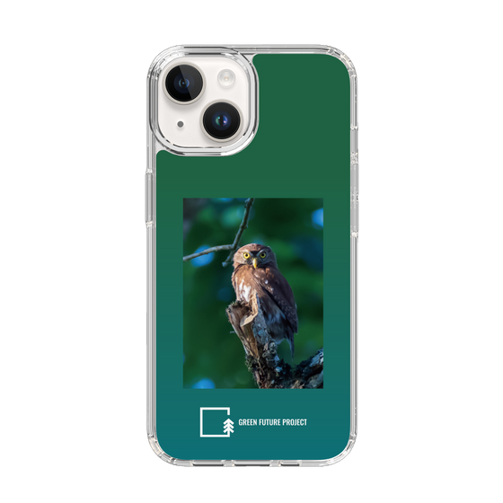 Slim Protection Case［ Green Future Project - Ferruginous Pygmy Owl ］