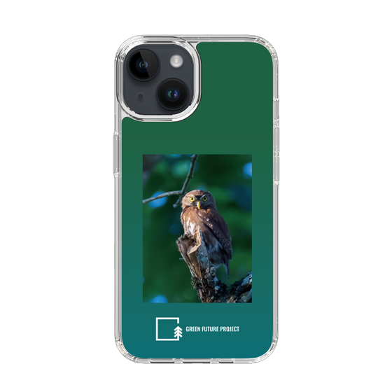 Slim Protection Case［ Green Future Project - Ferruginous Pygmy Owl ］