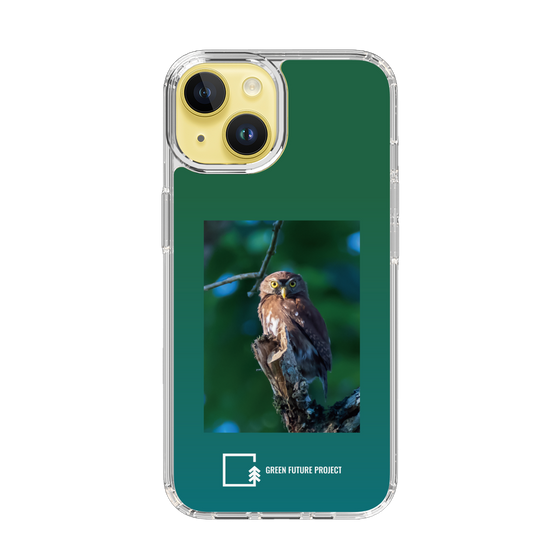 Slim Protection Case［ Green Future Project - Ferruginous Pygmy Owl ］