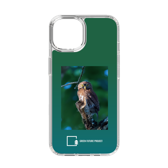 Slim Protection Case［ Green Future Project - Ferruginous Pygmy Owl ］