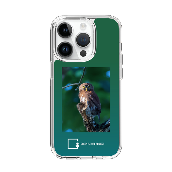 Slim Protection Case［ Green Future Project - Ferruginous Pygmy Owl ］