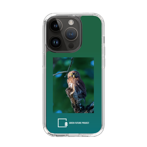 Slim Protection Case［ Green Future Project - Ferruginous Pygmy Owl ］