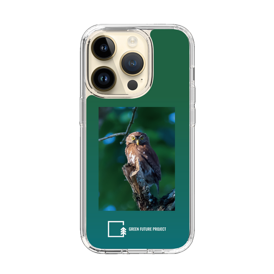 Slim Protection Case［ Green Future Project - Ferruginous Pygmy Owl ］