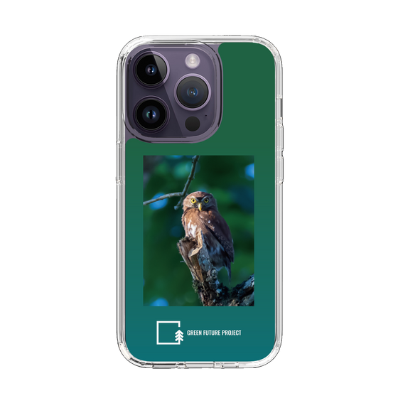 Slim Protection Case［ Green Future Project - Ferruginous Pygmy Owl ］
