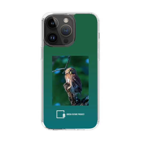 Slim Protection Case［ Green Future Project - Ferruginous Pygmy Owl ］